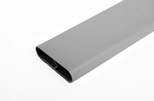 closeup of bottom of one ridged slat