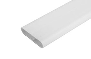 closeup of bottom of one ridged slat